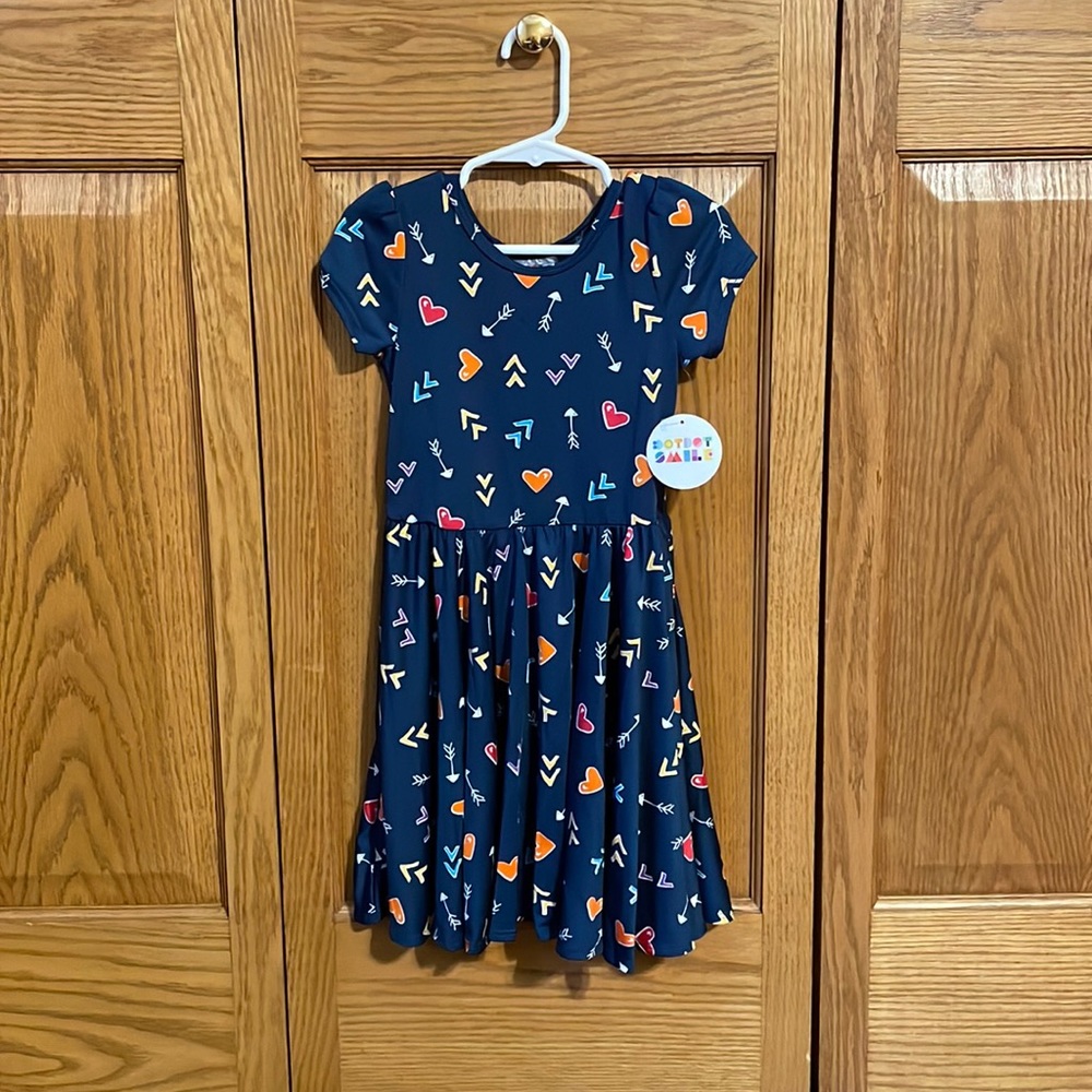 NWT Dot Dot Smile dress. Size 3/4